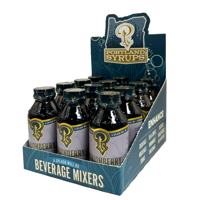 Portland Syrups - Marionberry Syrup 3.4oz - cocktail / mocktail beverage mixer