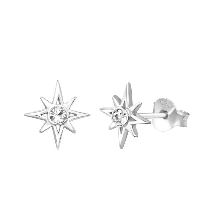 Stowaway Jewelry - Studs - Star Crystal