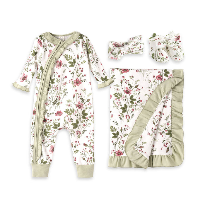 Tesa Babe - Pretty Petals Bamboo Baby Collection – Sold Separately