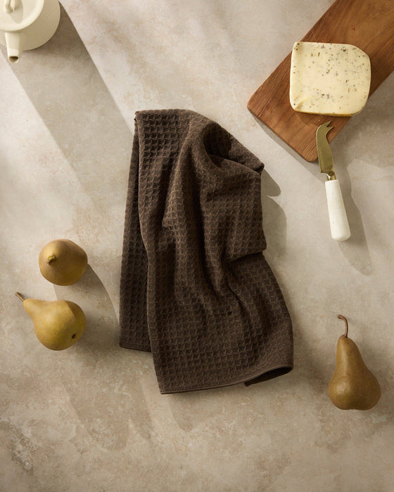 Geometry - Espresso Truffle Hand Towel