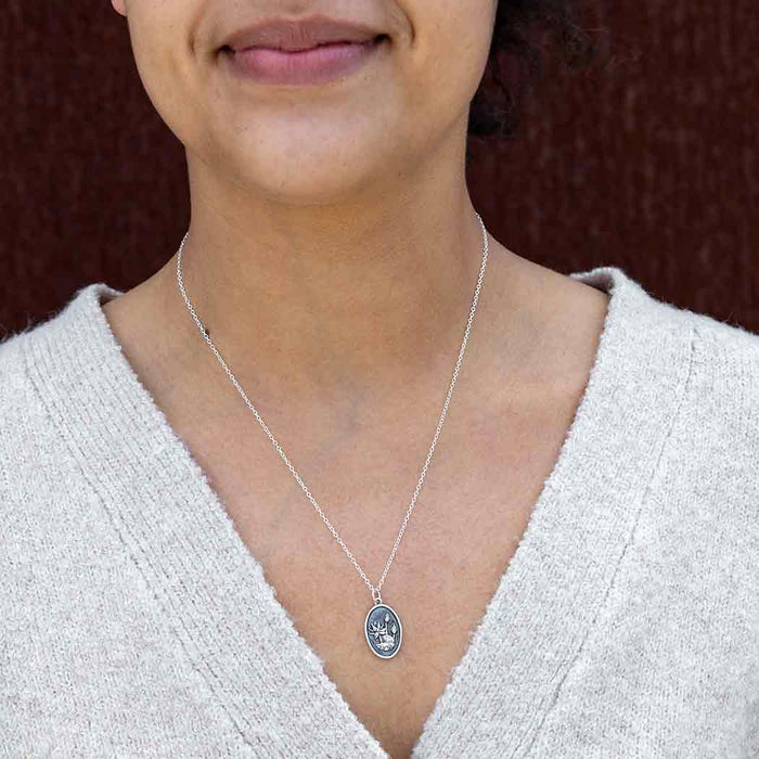 Nina Designs - Sterling Silver Birthflower Necklaces