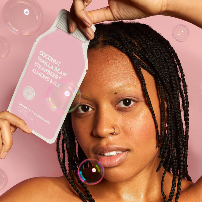 ESW Beauty - Strawberries and Cream Soothing Raw Juice Sheet Mask