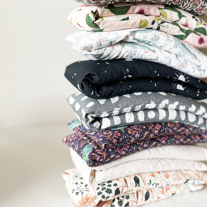 The Bohemian Box Shop - Hot & Cold Therapy Neck Wrap - Earth Tone Florals