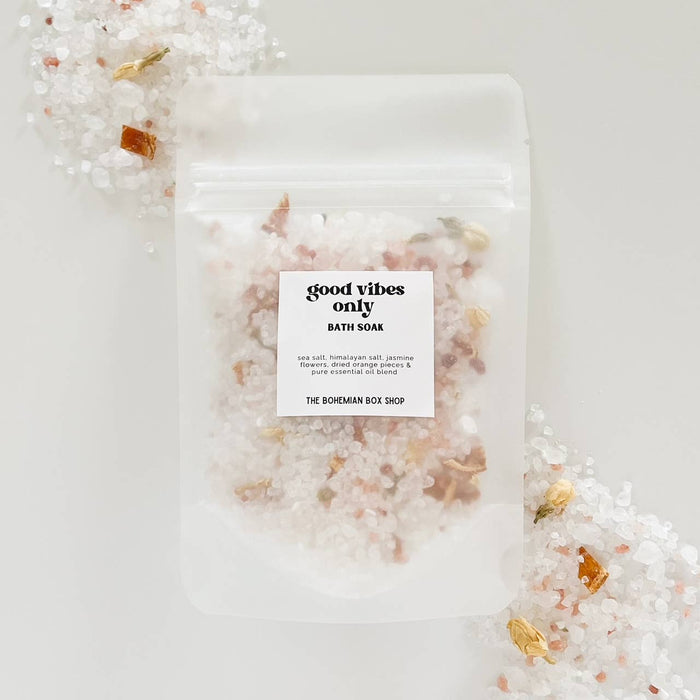 The Bohemian Box Shop - Good Vibes Only Bath Soak - 2oz Bath Salts