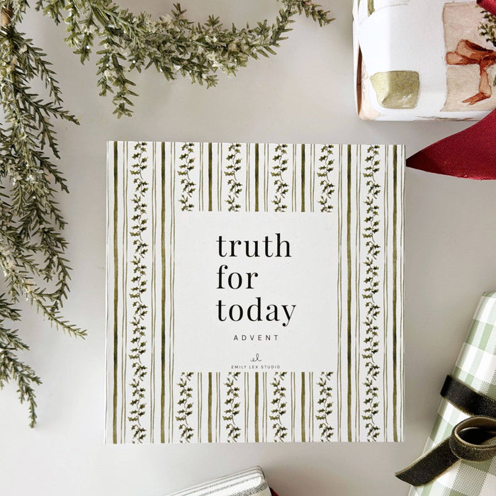 emily lex studio - Advent truth for today bible verse cards