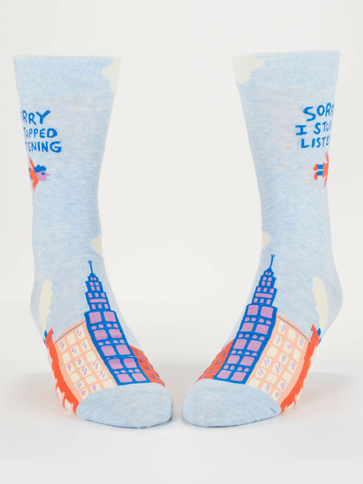 Blue Q - I Stopped Listening Men's Socks