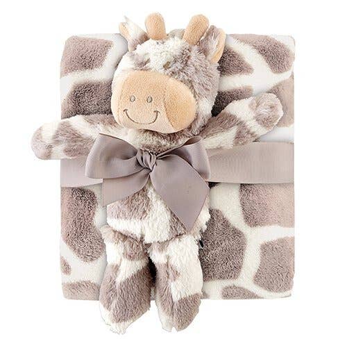 Stephan Baby by Creative Brands - Blanket Toy Set - Giraffe