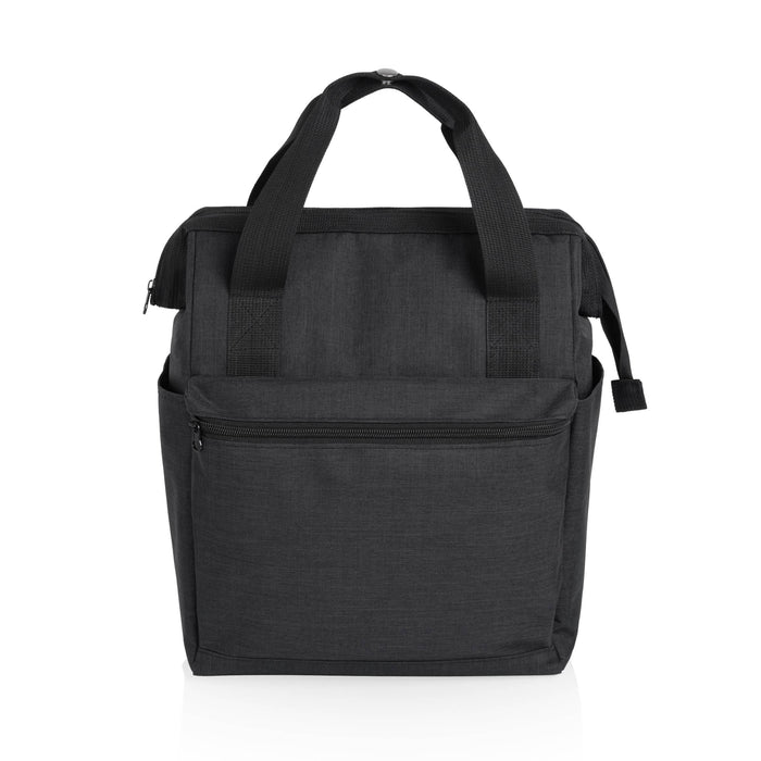 Picnic Time Family of Brands - 15 Can Backpack Cooler, (Heathered Black)