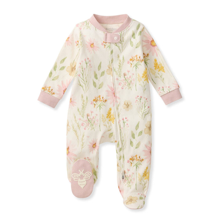 Burt's Bees Baby - Wild Floral Organic Cotton Sleep & Play Footed