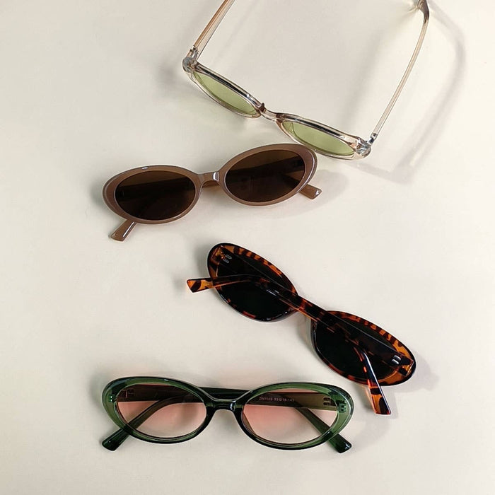 ACCITY - RETRO SMALL OVAL FRAME SUNGLASSES_CWASG0479