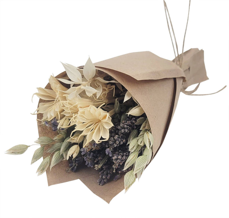 Andaluca - MINI Lavender & Ivory Floral Bouquet Bundle #220