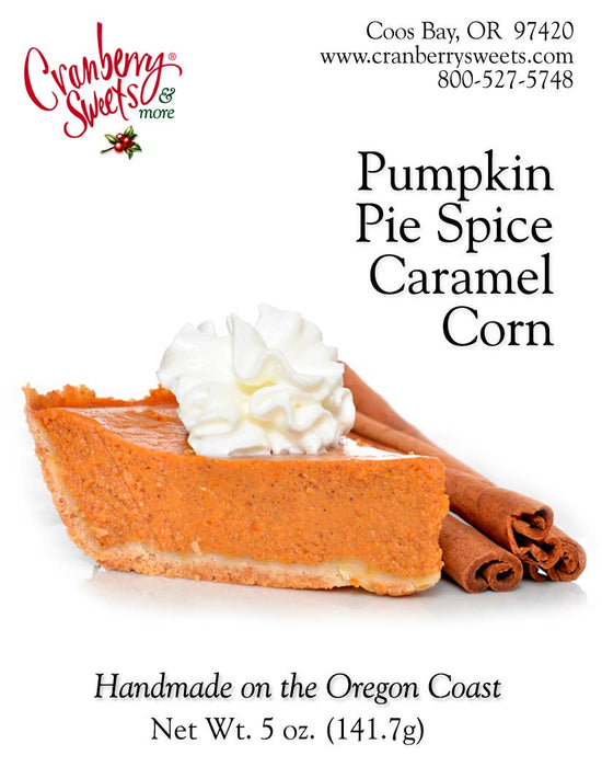Cranberry Sweets & More - Pumpkin Spice Caramel Corn (Seasonal)