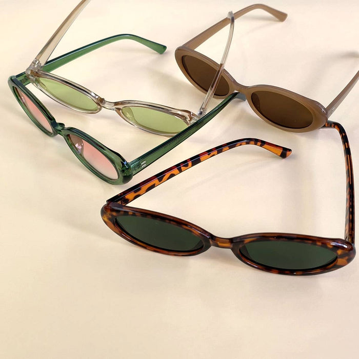 ACCITY - RETRO SMALL OVAL FRAME SUNGLASSES_CWASG0479