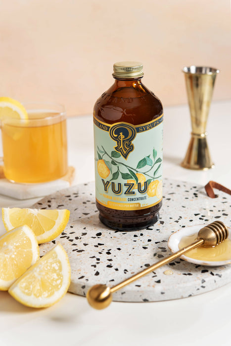 Portland Syrups - Yuzu Syrup 12oz  - cocktail / mocktail mixer