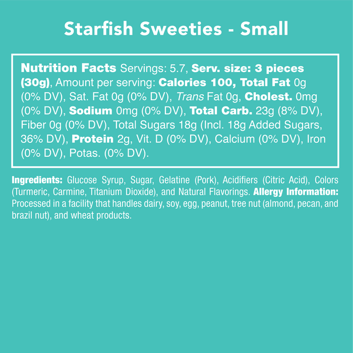 Candy Club Starfish Gummy Sweeties