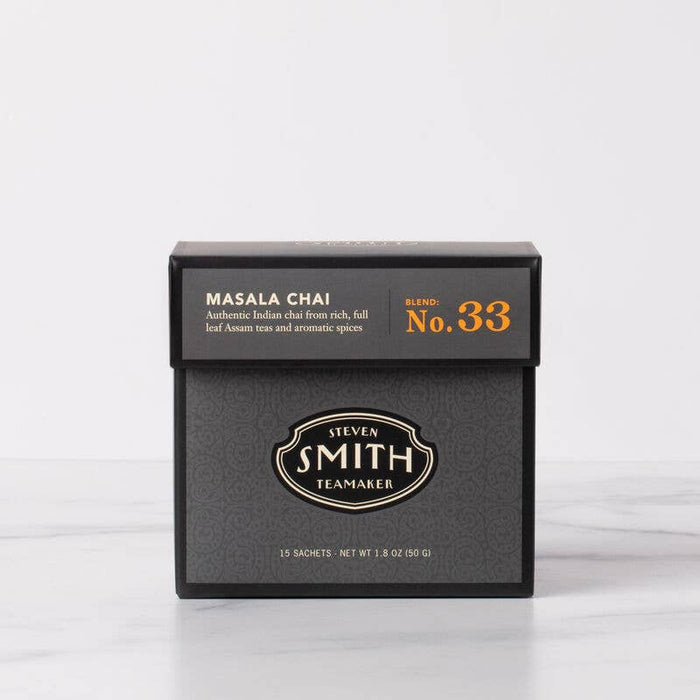 Smith Teamaker - Masala Chai Blended Spiced Black Tea - Retail Cartons