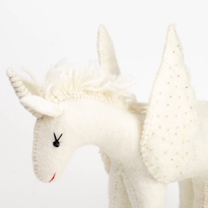 The Winding Road - Toys - Unicorn - White - Small
