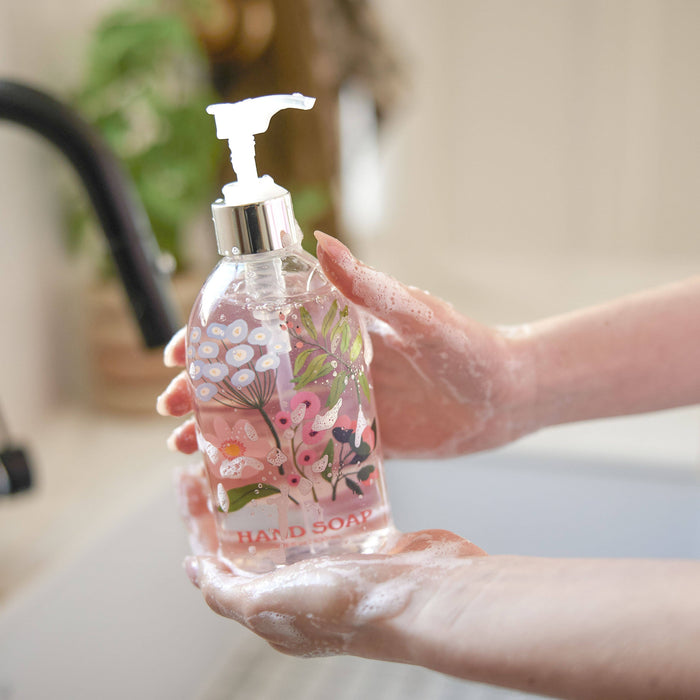Studio Oh! - Botanical Bliss Liquid Hand Soap with Decorative Insert