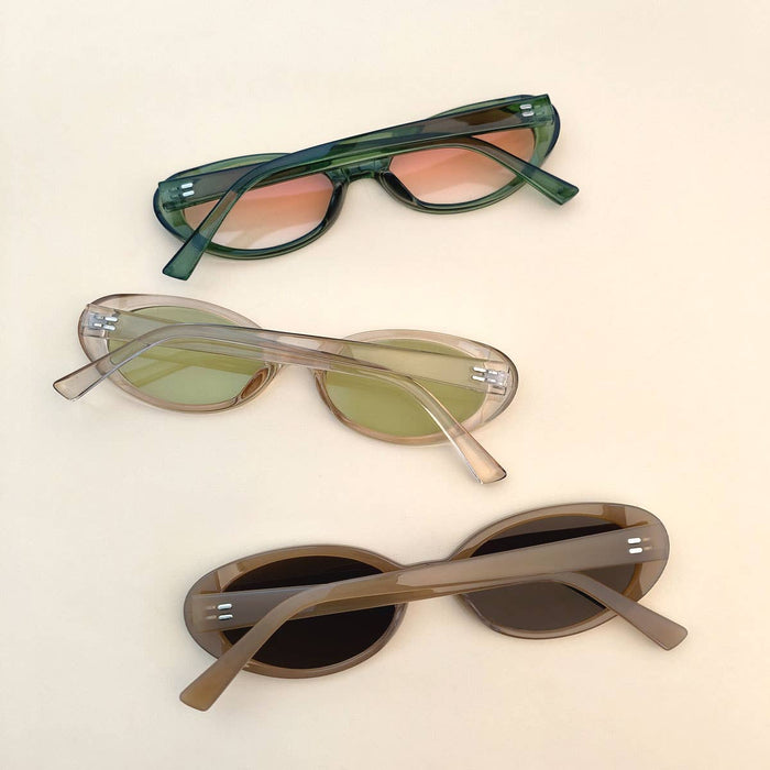 ACCITY - RETRO SMALL OVAL FRAME SUNGLASSES_CWASG0479