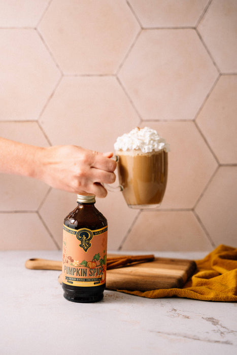 Portland Syrups - Pumpkin Spice Syrup 3.4 oz - coffee, tea, cocktail mixer