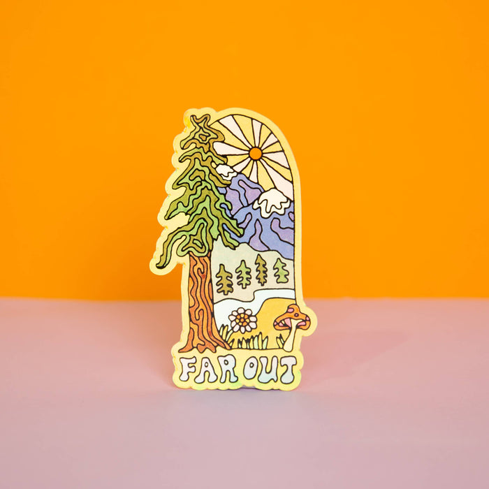 Tender Loving Empire - Far Out Sticker