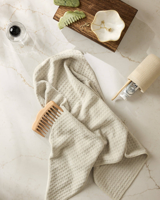 Geometry - Vanilla Truffle Hand Towel