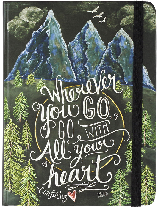 Peter Pauper Press - Wherever You Go, Go with All Your Heart Journal