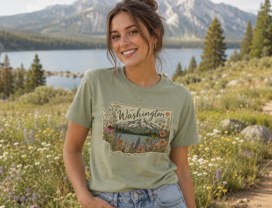 Camas Threads Pacific Northwest T=Shirt