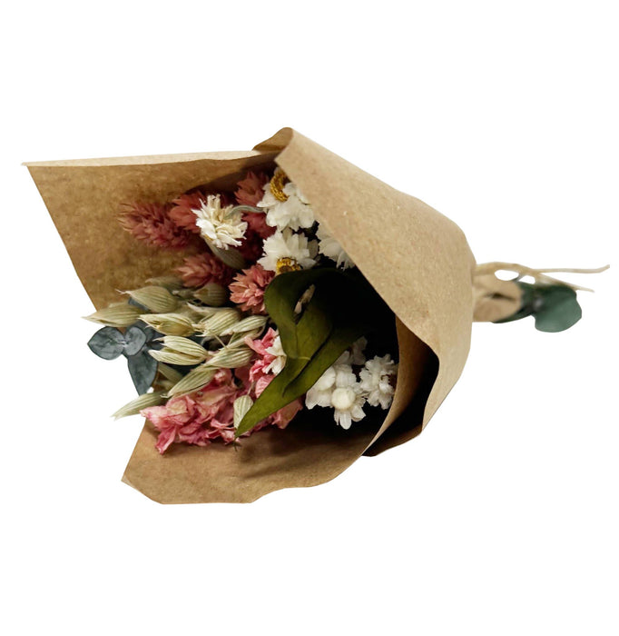 Andaluca - MINI Pink Larkspur & Baby Eucalyptus Bouquet Bundle #134