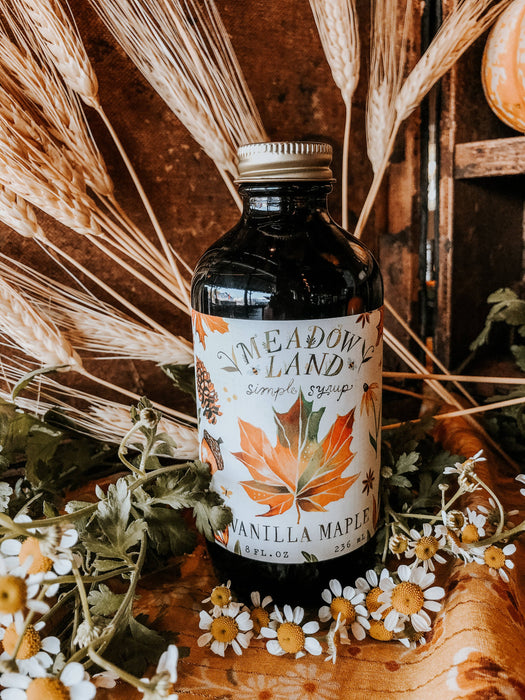 Meadowland - Vanilla Maple Simple Syrup