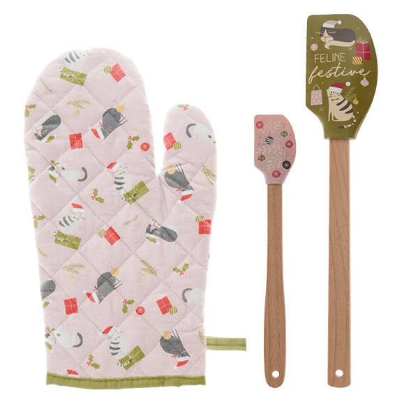 Karma - Oven Mitt & Spatula Set