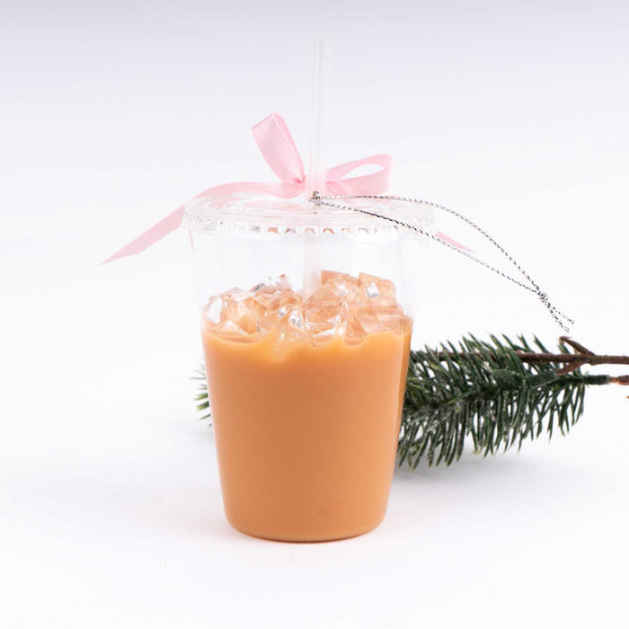 8 Oak Lane - Iced Coffee Boxed Glass Ornament