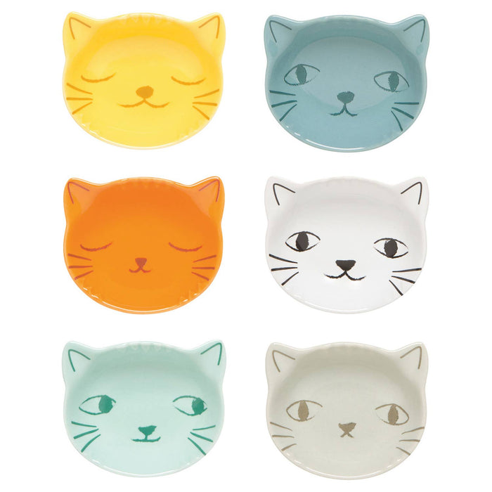Danica Jubilee - Purrfect Shaped Cat Pinch  Bowls