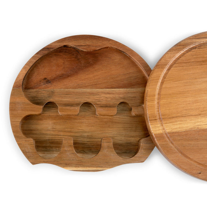 Picnic Time Family of Brands - Acacia Brie Cheese Cutting Board & Tools