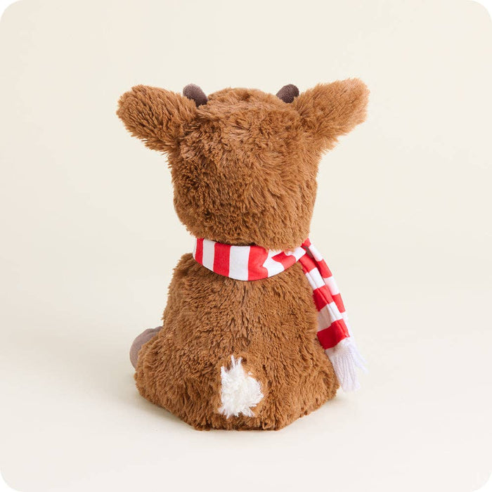 Warmies: America’s Favorite Microwave Plush Brand - Rudolph with Scarf Warmies Official Licensed Product Christmas