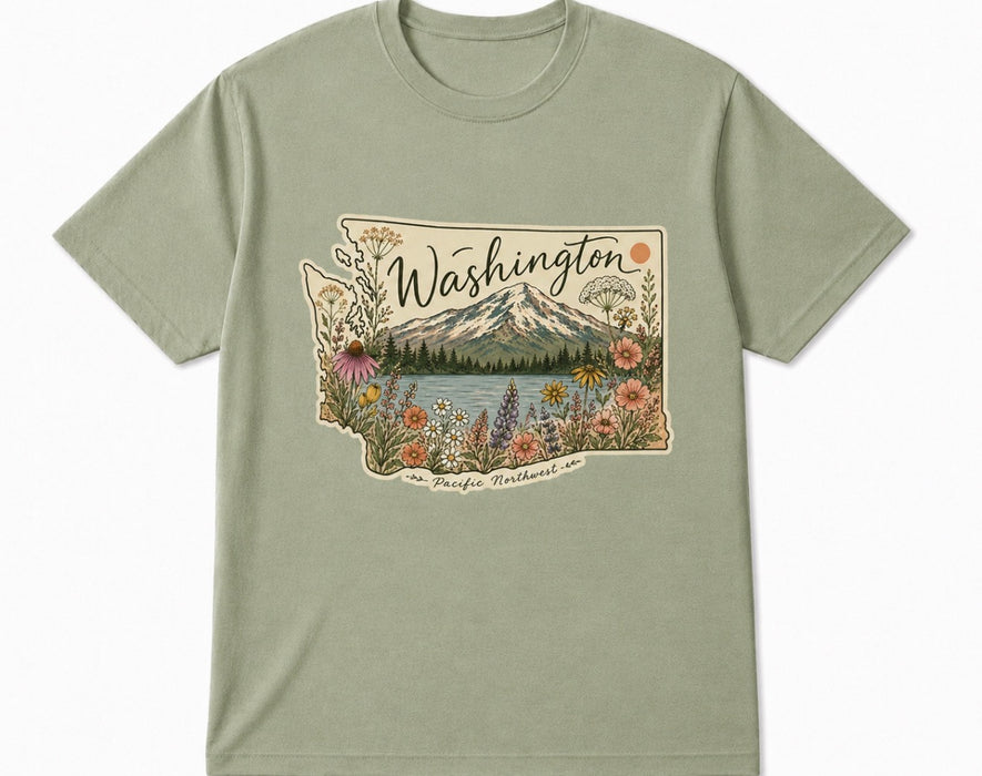 Camas Threads Pacific Northwest T=Shirt