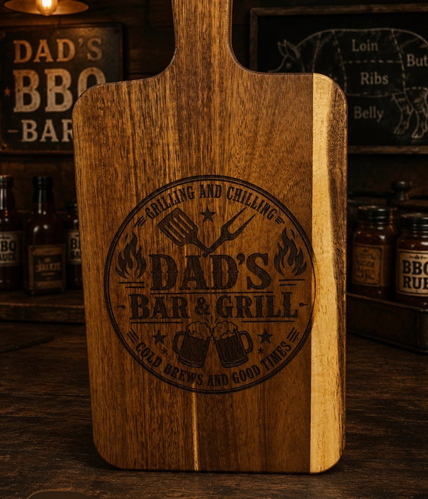 Cutting Board Custom Engraved - Fathers Day Gift