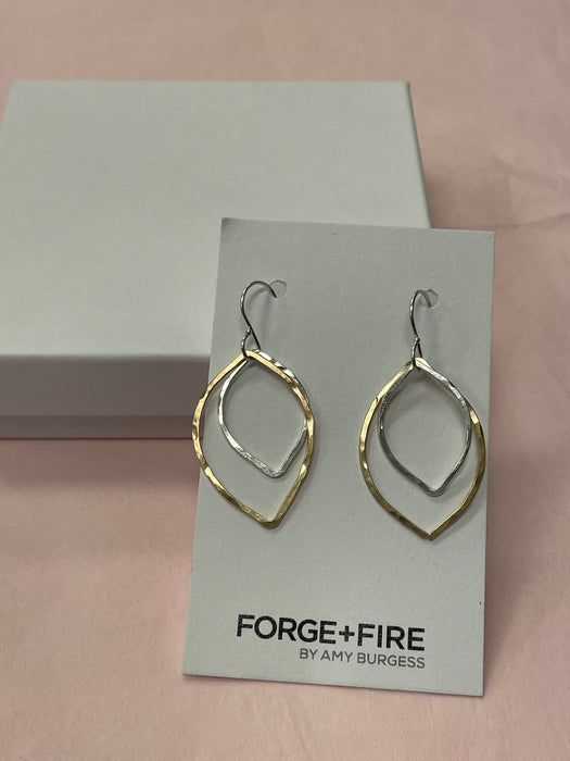 Forge + Fire LAYLA metalworks earrings