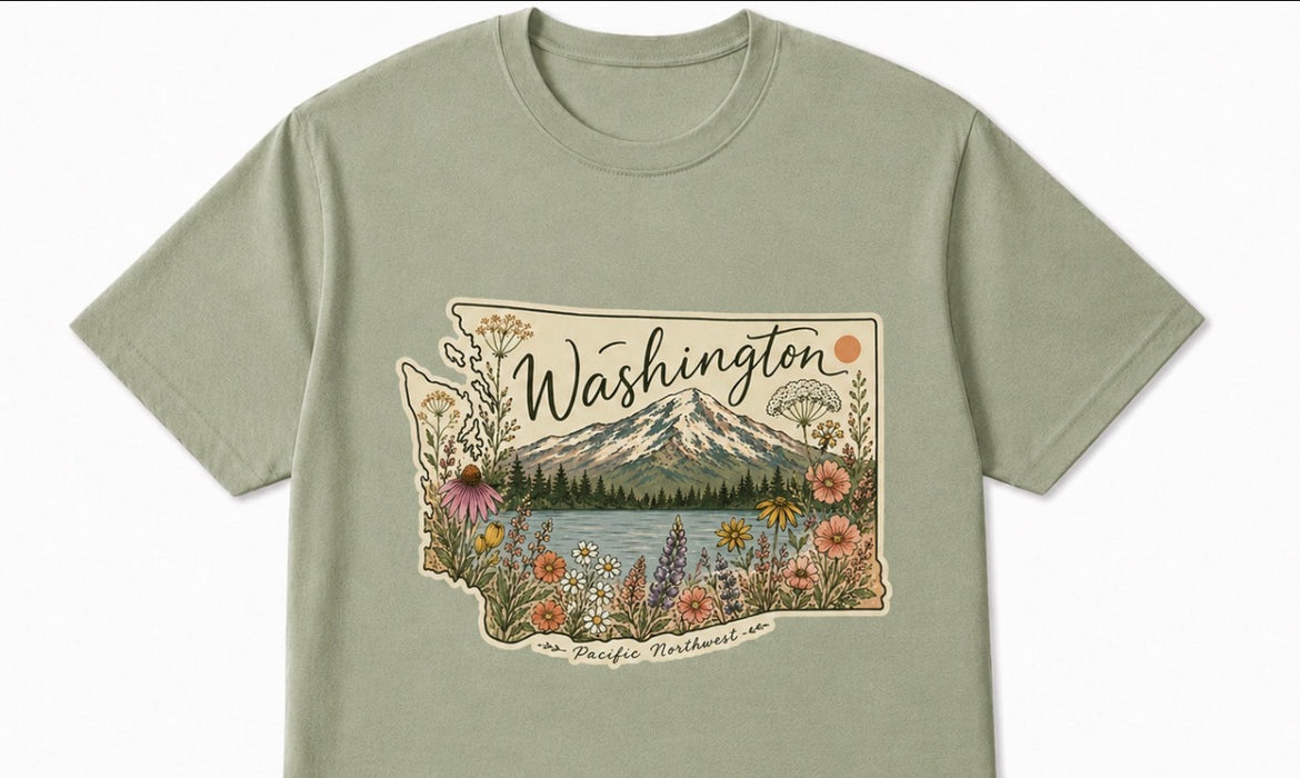 Camas Threads Pacific Northwest T=Shirt