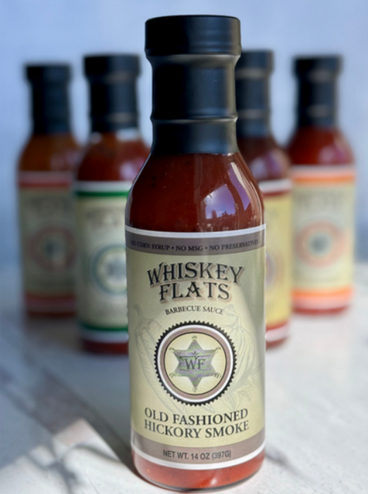 Whiskey Flats Barbecue Sauce Old Fashioned Hickory Smoke