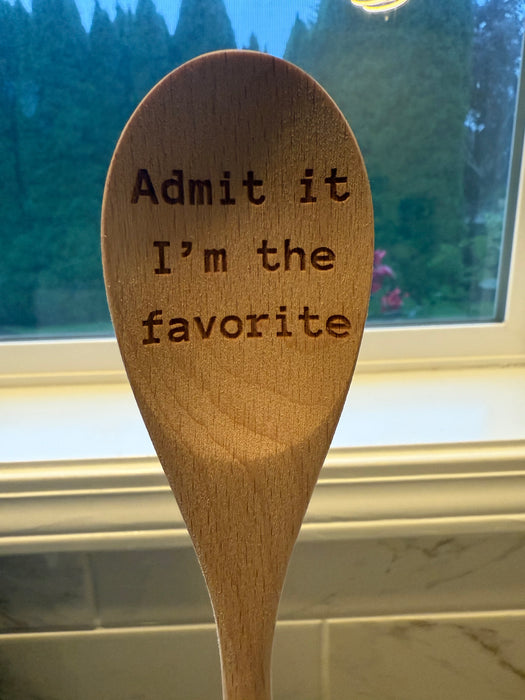 Funny Wooden Spoons Variety of Sayings & Designs