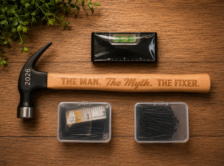 Personalized Hammer Gift Set