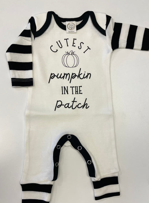 Camas Creations cutest pumpkin in the patch romper