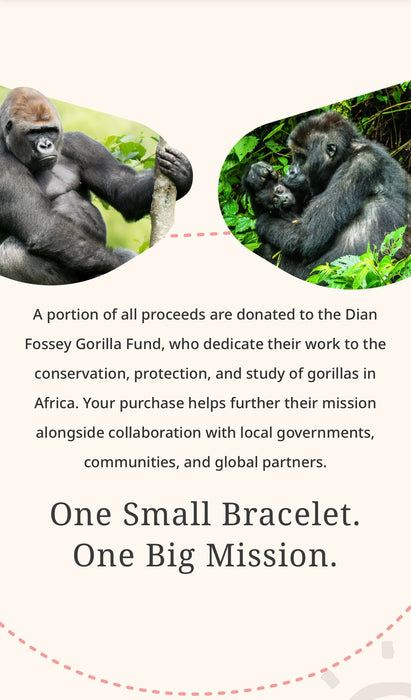 fahlo Gorilla Tracking Bracelet