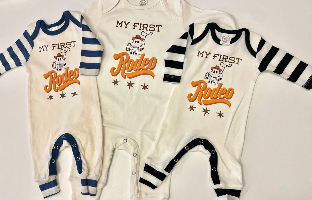 Camas Creations My First Rodeo Ghost Romper