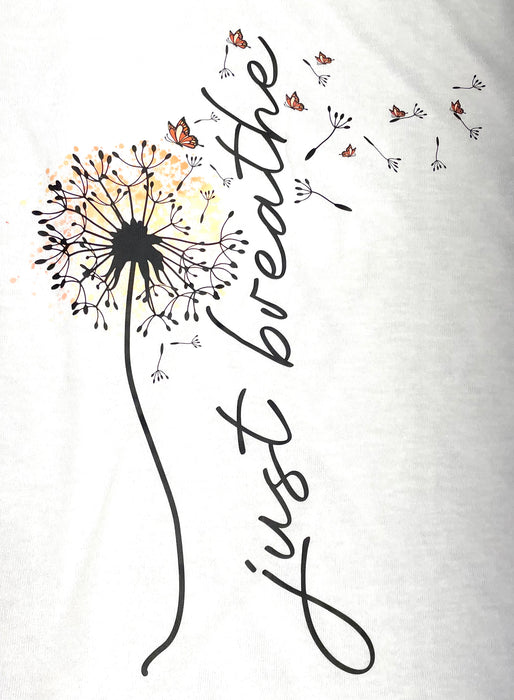 Camas Creations Tshirt just breathe