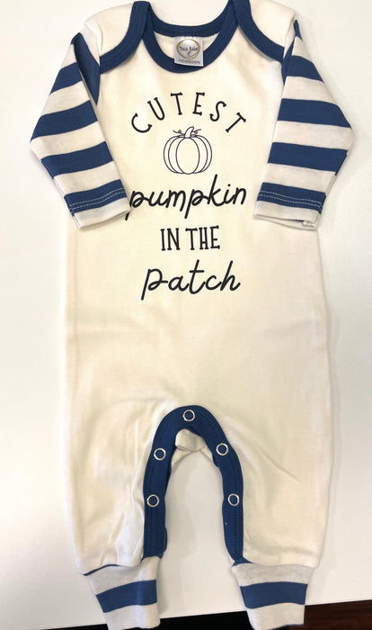 Camas Creations cutest pumpkin in the patch romper