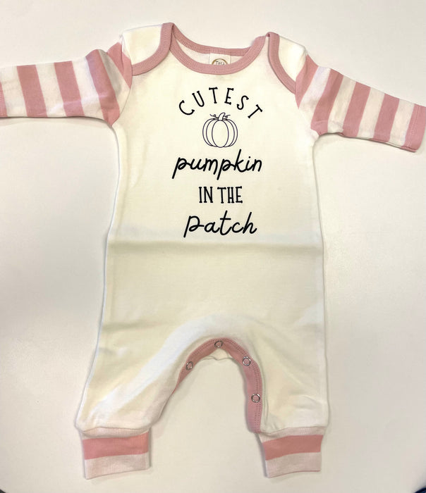 Camas Creations cutest pumpkin in the patch romper