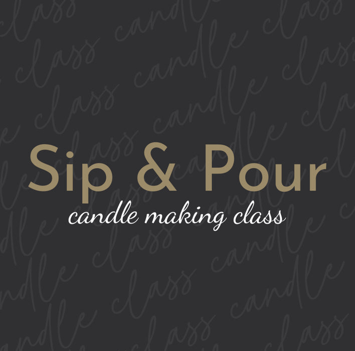 Sip and Pour Candle Making Party