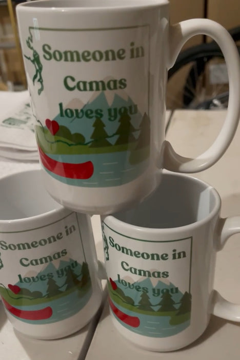 Camas Creations Mug Someone In Camas Loves You